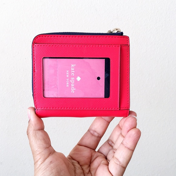 Kate Spade Staci Colorblk Small Zip Bifold Wallet - Picture 5 of 5